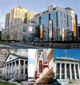 Dana Farber Partners/Partners Cancer Care buildings